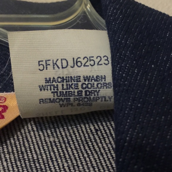 Vintage Men’s Rustler Denim Jacket Size XL trucker - Picture 5 of 6